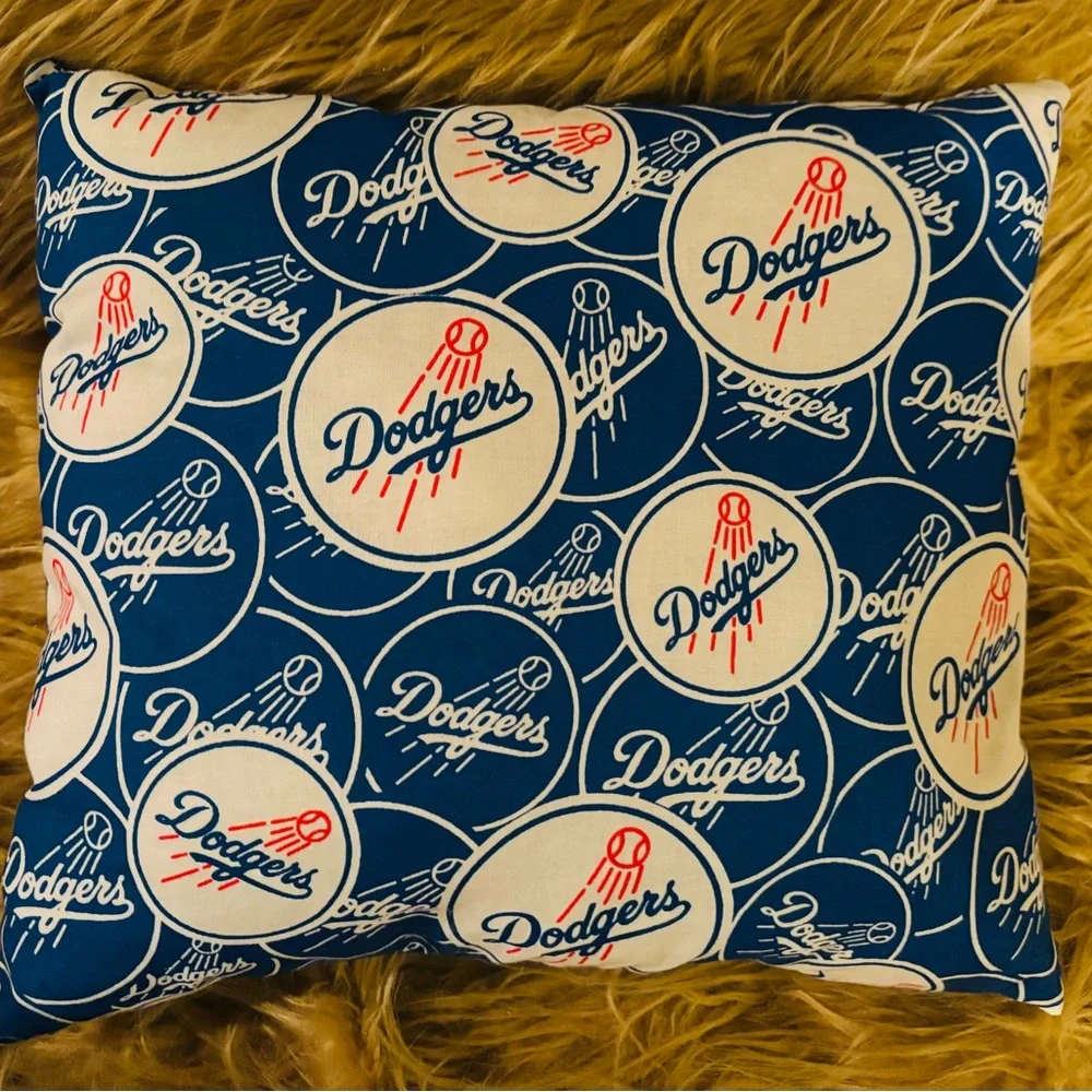 MBA Los Angeles Dodgers Home Decor Two Pcs Pillow Set Handmade 13”x10”